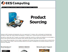 Tablet Screenshot of eescomputing.co.za